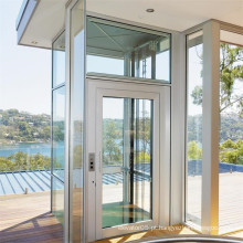 Elevador panorâmico de vidro ao ar livre residencial de aço inoxidável barato